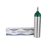 Oxygen Cylinder Aluminum D(415L) or E(685L) Size  RX Item by Dynarex