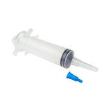 Enteral Feeding Syringe Piston Kit Pole Bag w/Thumb Control Ring Tip & Protector Cap by Dynarex