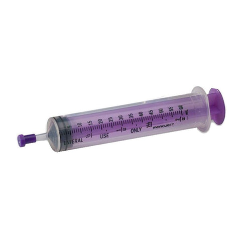 Enteral Syringe Oral Non Sterile Monoject™ 60 mL Enfit Tip W/o Safety UNITIZED by Cardinal Health