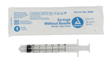 Syringes without Needles 1cc Luer Slip Sterile by Dynarex