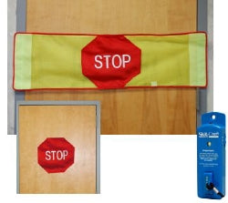 Stop Sign Strip Visible Patient Barrier Assorted by Skilcare