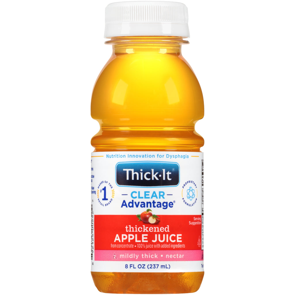 Thickened Apple Juice Thick-It® Clear Advantage® 8oz Bottle by Kent Precision Foods