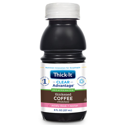 Thickened Coffee Flavor Decafinated Thick-It® Clear Advantage® by Kent Precision Foods
