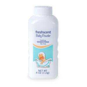 Baby Powder Cornstarch Fresh Scent 4oz by New World