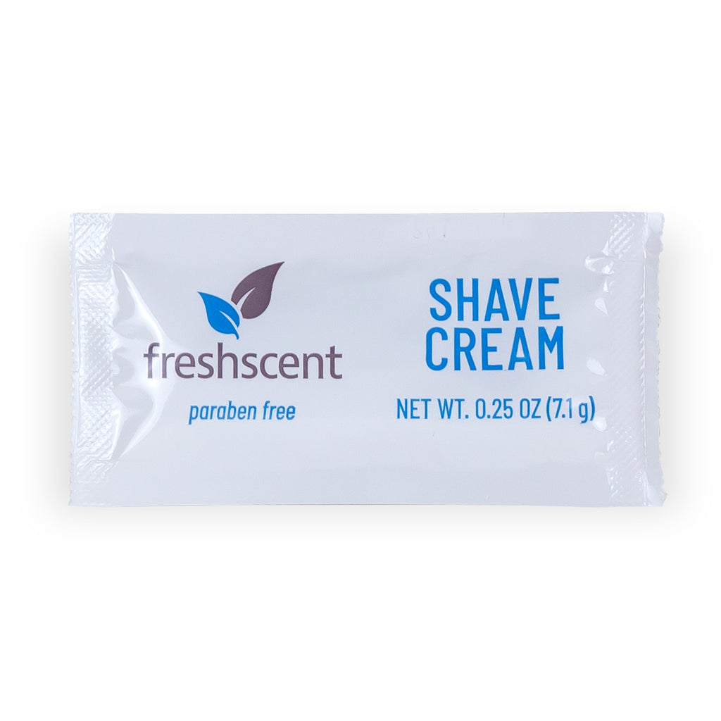 Shaving Cream Brushless .25oz Packets by Dynarex