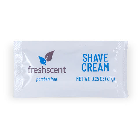 Shaving Cream Brushless .25oz Packets by Dynarex