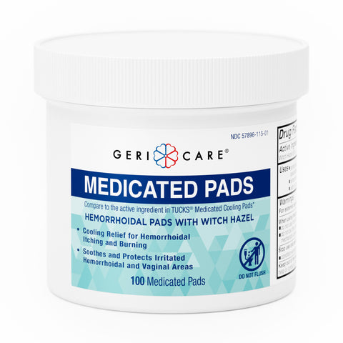 Hemorrhoidal Wipe by Gericare Compare to TUCKS® by Tucksbrand