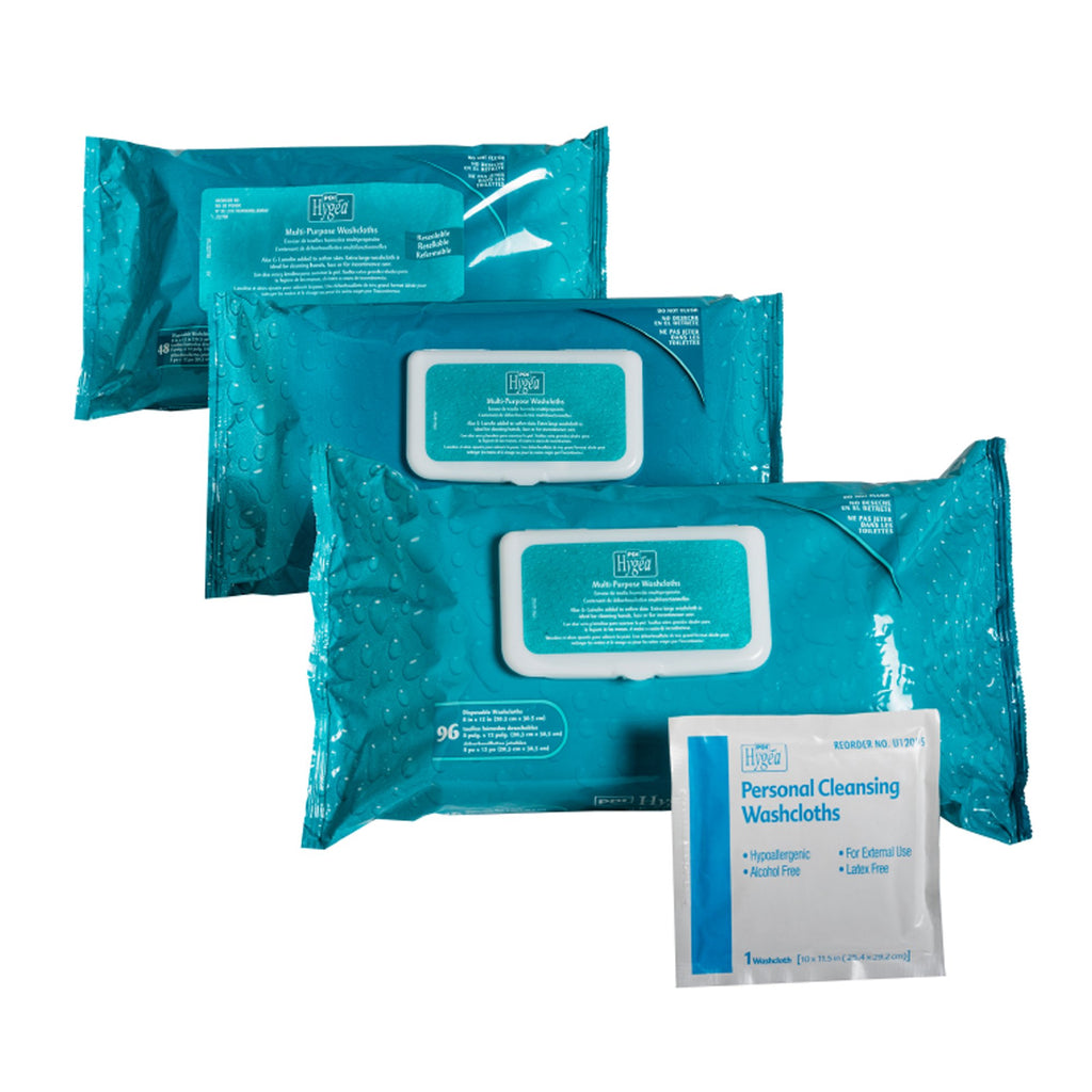 Wipe Flushable Wet Lightly 10x11.5 Scented Wrapped by PDI