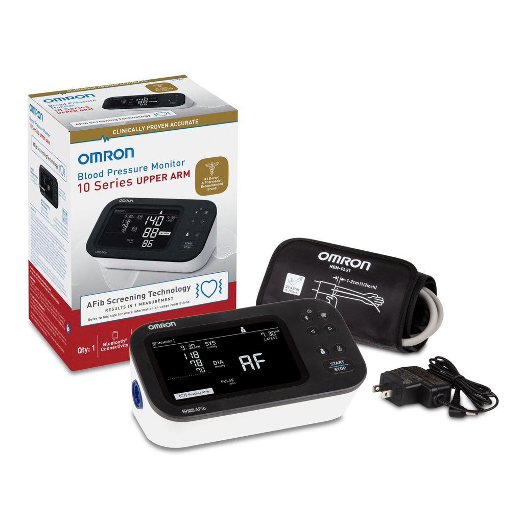 Blood Pressure Monitor 10 Series™ Desk Model Arm 1-Tube w/Cuff by Omron