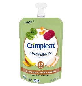 Compleat Organic Blends Chicken Flavor Complete Tube Feeding Formulas by Nestles