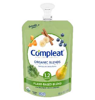 Compleat Organic Blends Plant Based Tube Feeding Formulas by Nestles