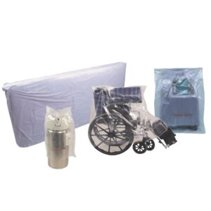 Equipment Covers Carts Clear or Blue Plastic by Action Health