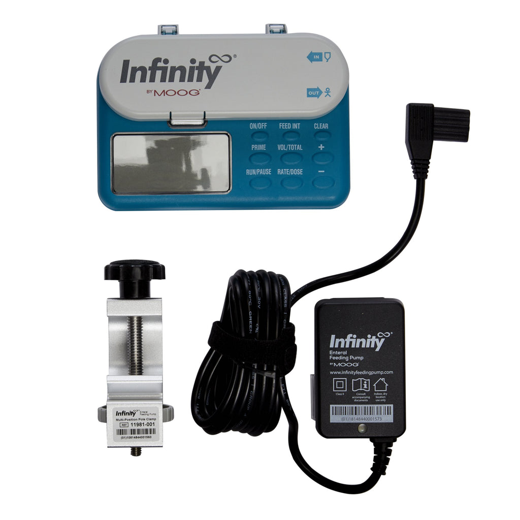 Enteral Feeding Pump EnteraLite® Infinity® w/Pole Clamp & Charger by Moog