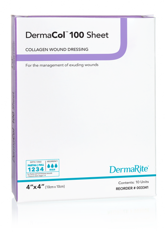 Collagen Wound Dressings Dermacol 100 by Dermarite