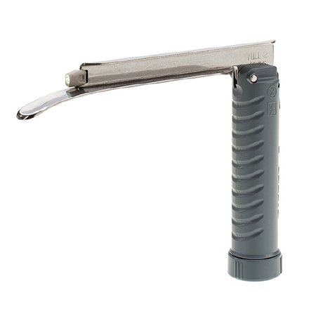 Laryngoscope Blade Miller #4 Large Adult w/Handle TruLite Disposable by Teleflex
