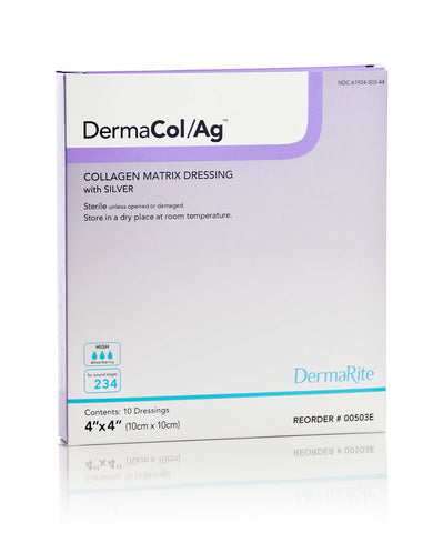 Dressing Collagen Matrix DermaCol/Ag Sterile by Dermarite