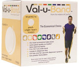 Exercise Bands Val-U-Band Color Coded Cando 50 Yard Roll by Fabrication Enterprises