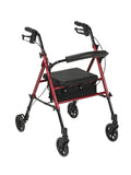 Rollator Deluxe 300lb Adjustable w/4 6” Wheels Dynago™ Advantage by Dynarex