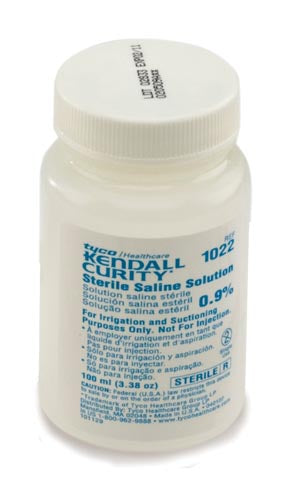 Saline for Irrigation Sterile 100ML by Cardinal Health
