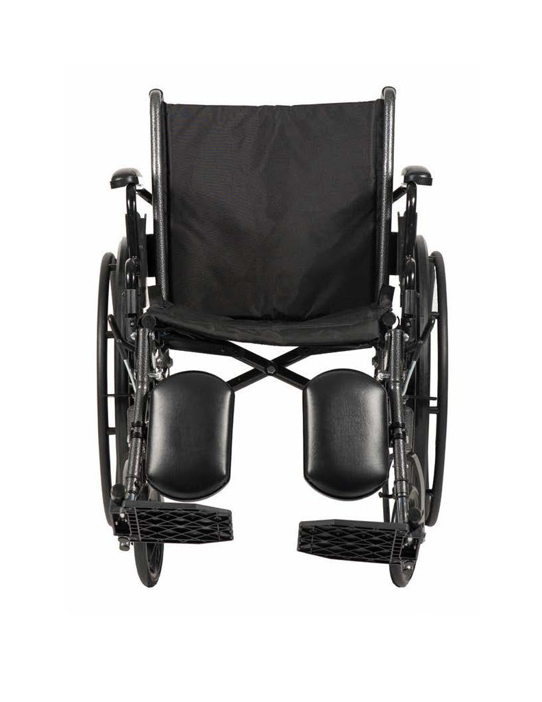 Wheelchair 20x16 Lightweight Dual Axle 350lb Desk Arm & Elevating Leg Rest Dynaride™ by Dynarex