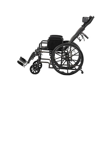 Wheelchair Reclining 22x18 Detachable Desk Arm & Elevating LegRests 350lb Dynaride™ by Dynarex