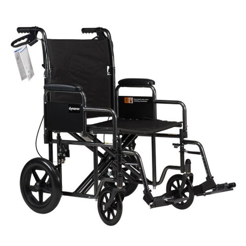 Wheelchair Transport Bariatric 22x19” 400LB by Dynarex