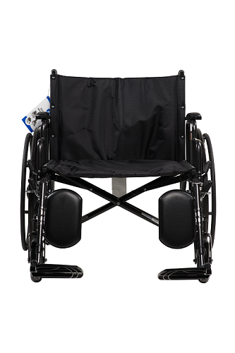 Wheelchair 30x18 Bariatric 600lb Detachable Desk Arm Elevation Leg Rest by Dynarex
