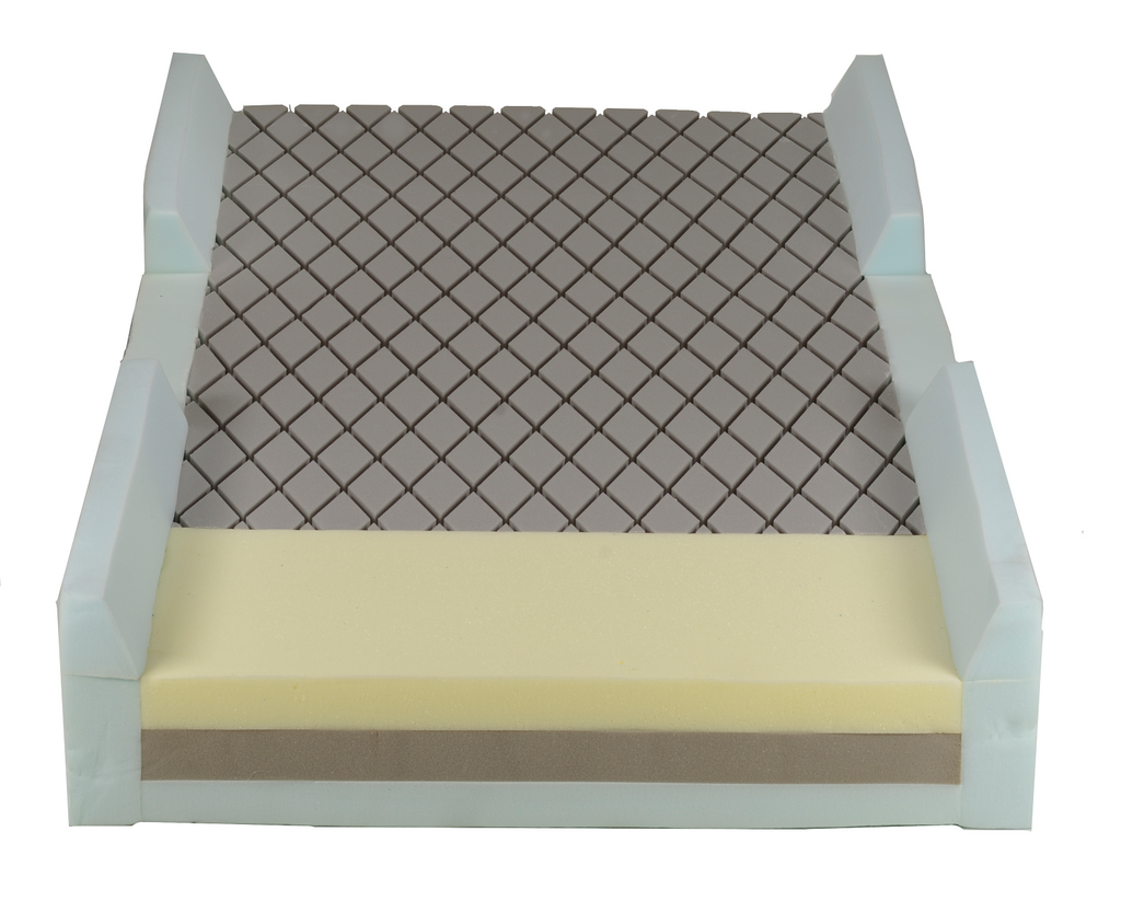 Mattress Foam Multi Zone Deluxe 80" w/Perimeter 350lb Capacity by Dynarex