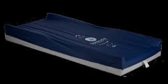 Mattress Foam Multi Zone Visco Gel Elite 80x36x6" Perimeter 350lb Capacity by Dynarex