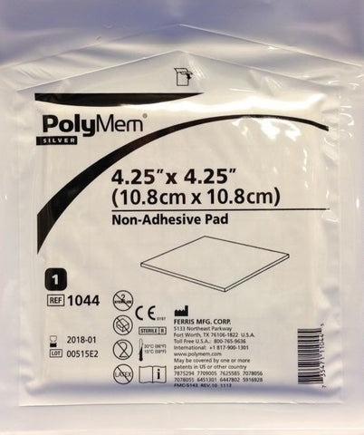 Dressing Foam No Adhesive Sterile PolyMem® and PolyMem Silver® by Ferris