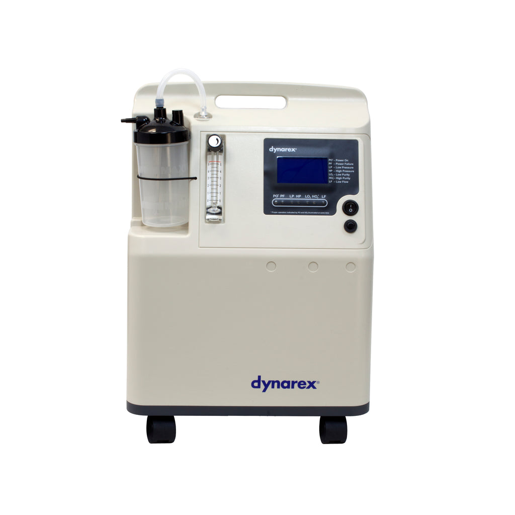 Oxygen Concentrator 5 Liter w/Audible Power Failure Alarm by Dynarex