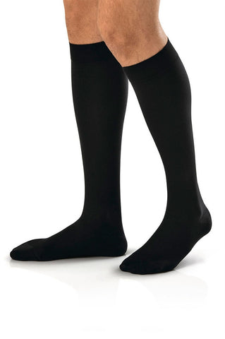Socks Compression JOBST® Knee High Medium Black Open Toe 20-30