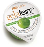 Gelatein 20 Sugar Free 4oz High Protein 90 Calorie Clear Dessert by Medtrition