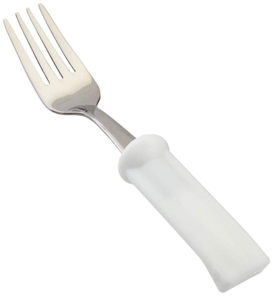 Silverware Spoon & Fork Junior Infant Plastic Built Up Handle by Sammons
