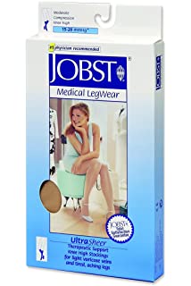Stockings Compression Jobst® Knee High Medium Natural 15-20mmg