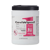 Wipe CaviWipes1™ Surface Disinfectant Pop Up Canister Low Alcohol Compare Super Sani Cloth