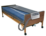 Overlay Mattress System Med-Aire+ 2 Sizes 8" Low Air Loss A.P. 450lb Capacity by Drive