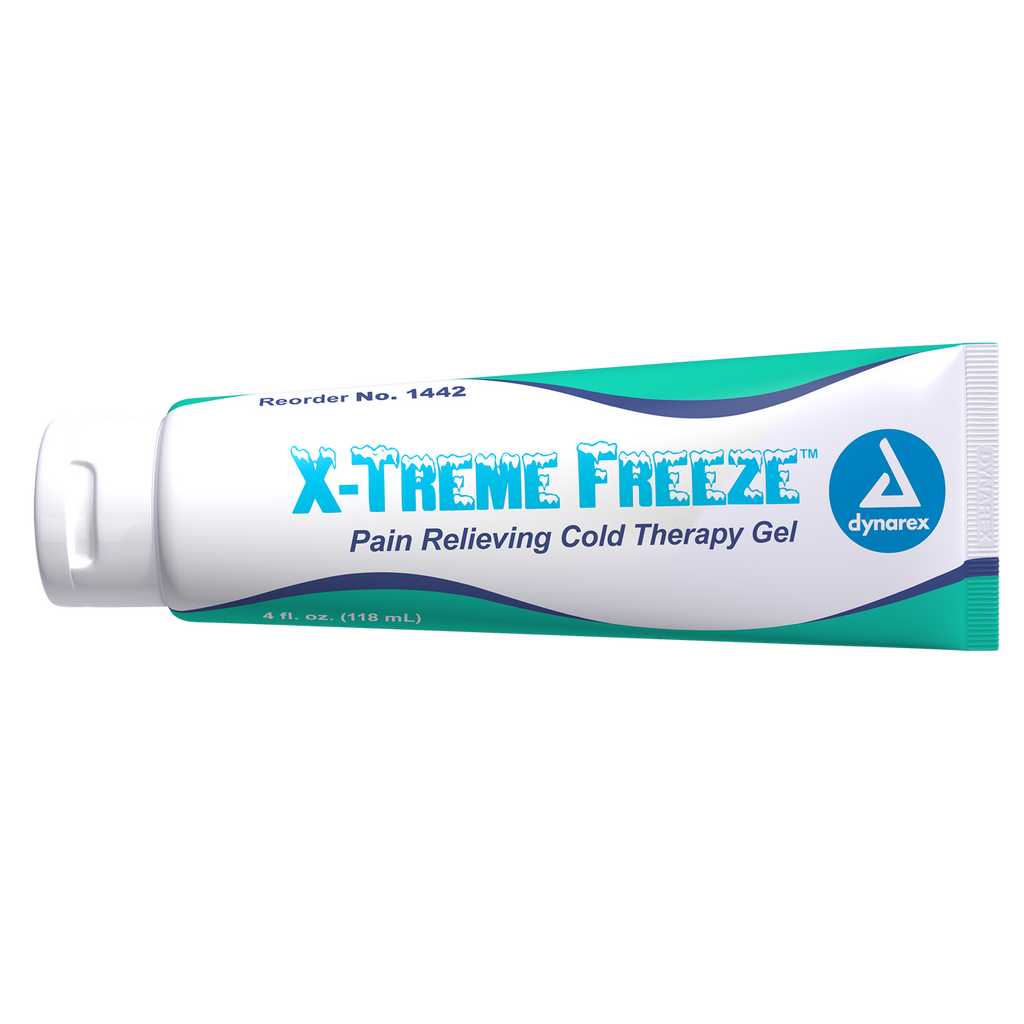 Pain Relief Gel X-Treme Freeze 4OZ Pump Cold Therapy by Dynarex Compare Biofreeze*