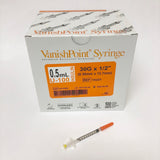 Syringe & Needle Safety Insulin Sterile U-100 RX Item by Vanispoint®
