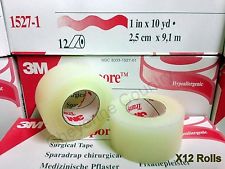 Tape Clear Plastic Transpore™ by 3M