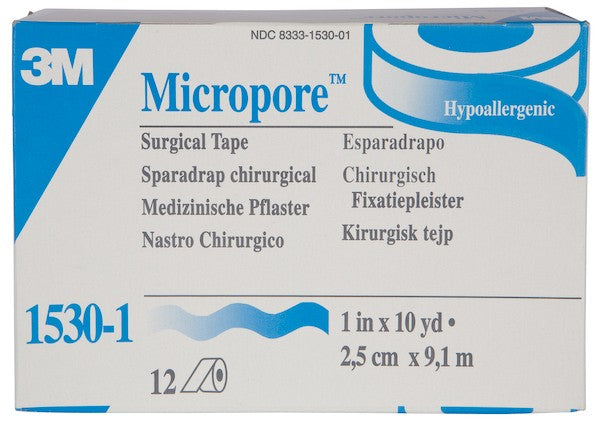 Tape Paper Surgical Micropore™  White by 3M