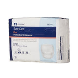 Underwear Pull up Heavy Absorbency Sure Care™ Plus by Kendall