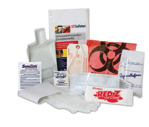 Spill Clean Up Kit Multipurpose in Hard Plastic Case by Safetec