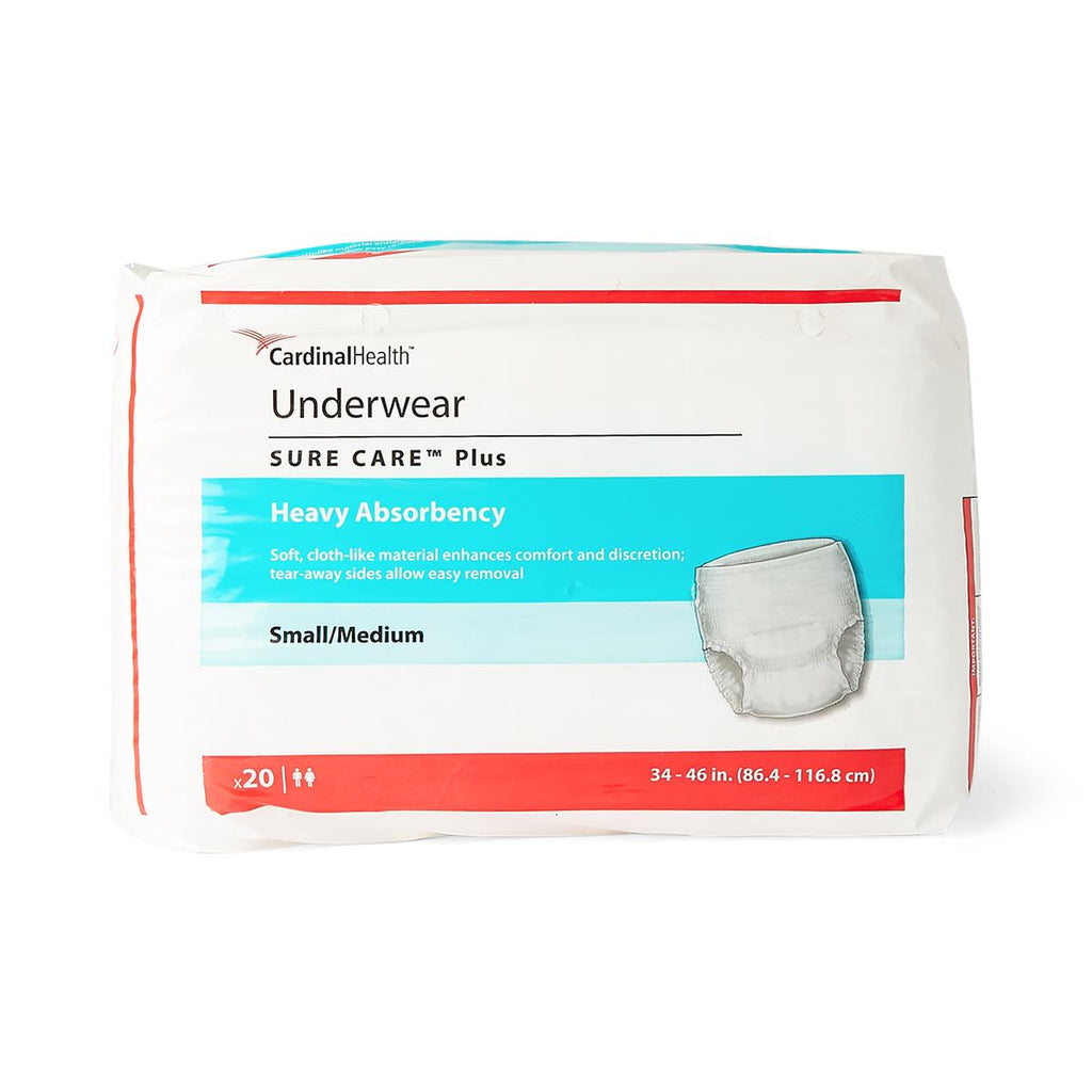 Underwear Adult Simplicity™ Pull On Disposable Moderate Absorbency by Kendall