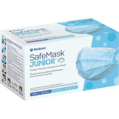 Face Mask Kids 4-12 Year ASTM Level 1 Blue 3Ply by AMD Ritmed