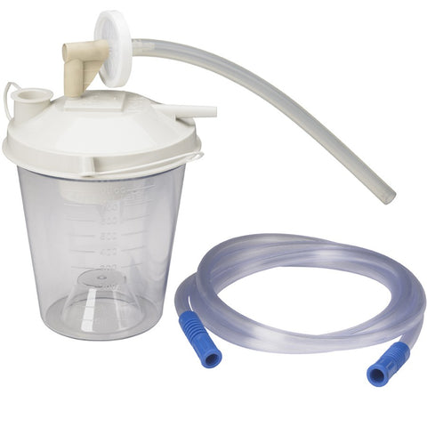 Suction Bottle 800cc with Tubing and Filter Kit Universal by Drive