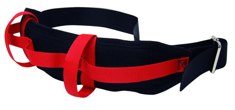 Gait Belt Transfer Premium Padded Adjustable 5-Handles 4” Wide Fits Most Patients by Skilcare