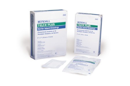 Dressing Telfa™ Island Adhesive Border Sterile Plus Super absorbent by Cardinal Health
