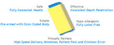 Lancet Safety Ultralance Push Button 28x1.8 Auto Retracting Sterile by Vertex
