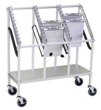 Chart Rack Wheeled 1-4 Tiers 10-9x12 Charts Per Tier by Omnimed